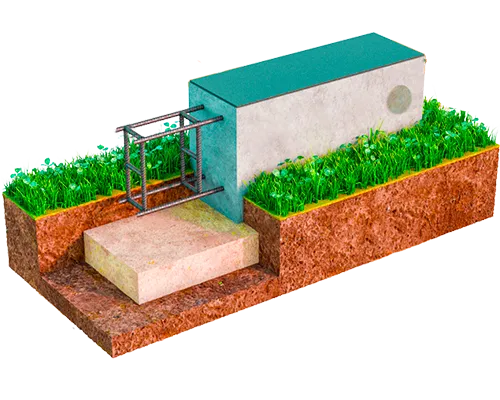 МЗЛФ фундамент